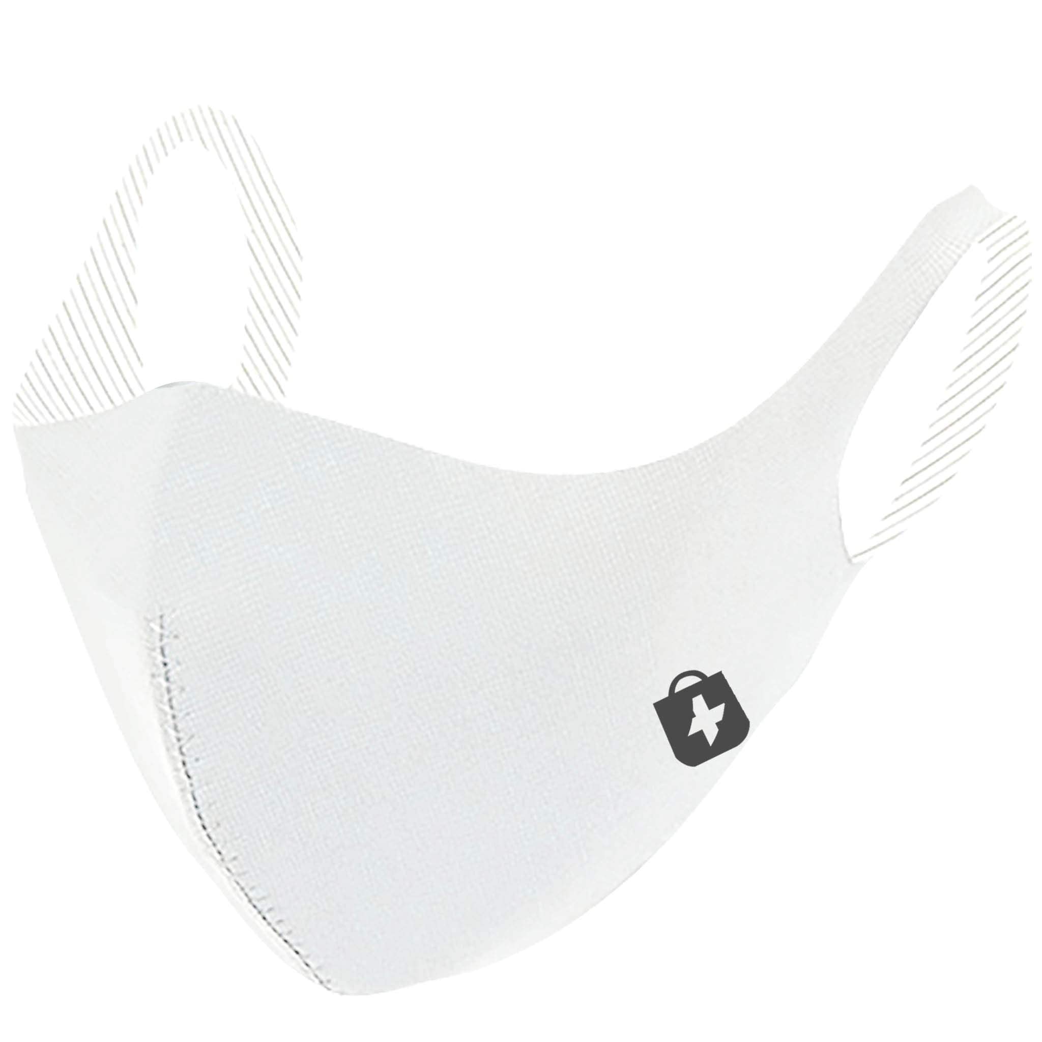 TKCK - COPPER MASKS | Washable | Long Lasting | Economical (White, Small)