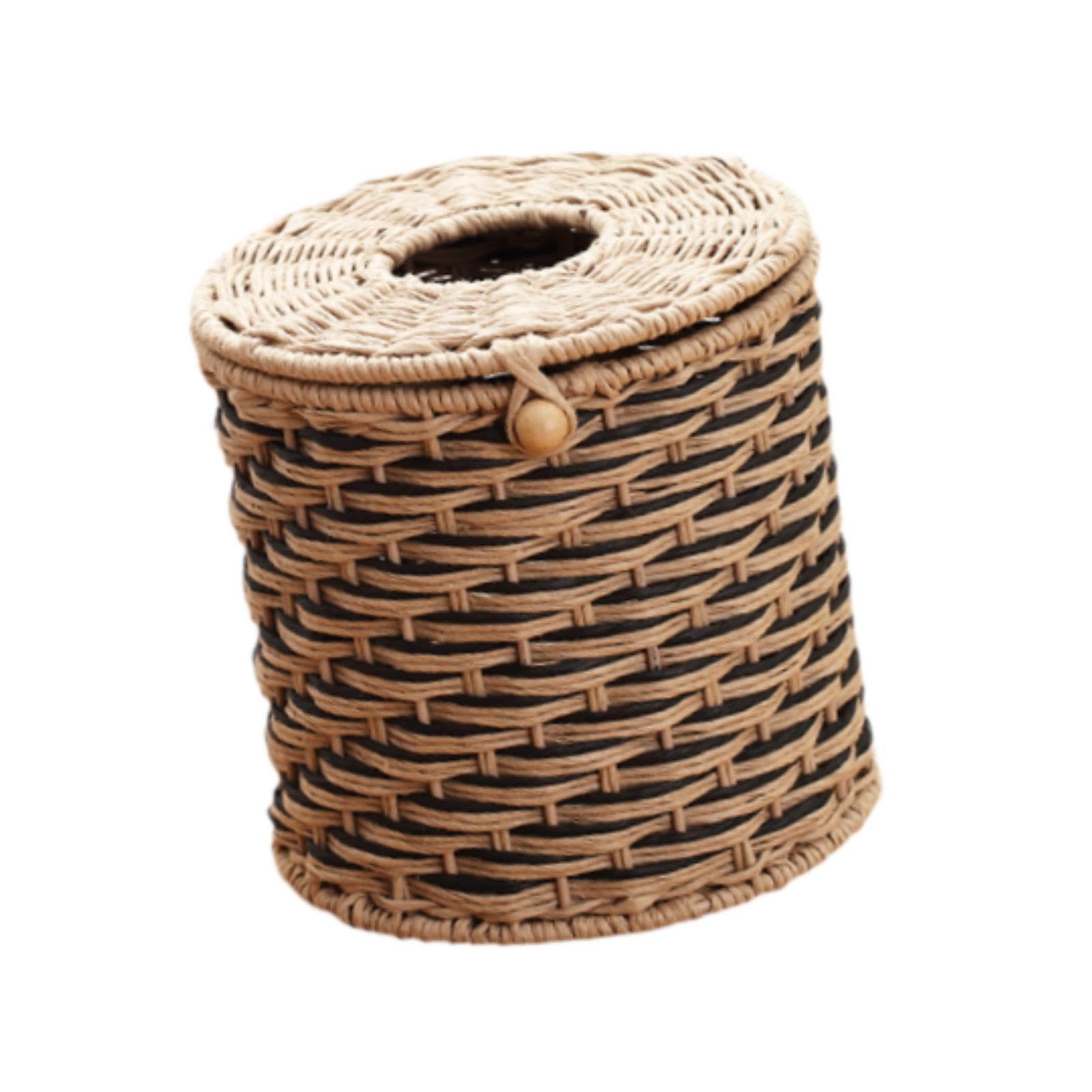 Tissue Box Cover Napkin Holder Gift for Countertop Desk Household Restaurant-image-34