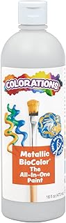 BioColor MBIOSI Metallic Silver Paint - 16 oz.