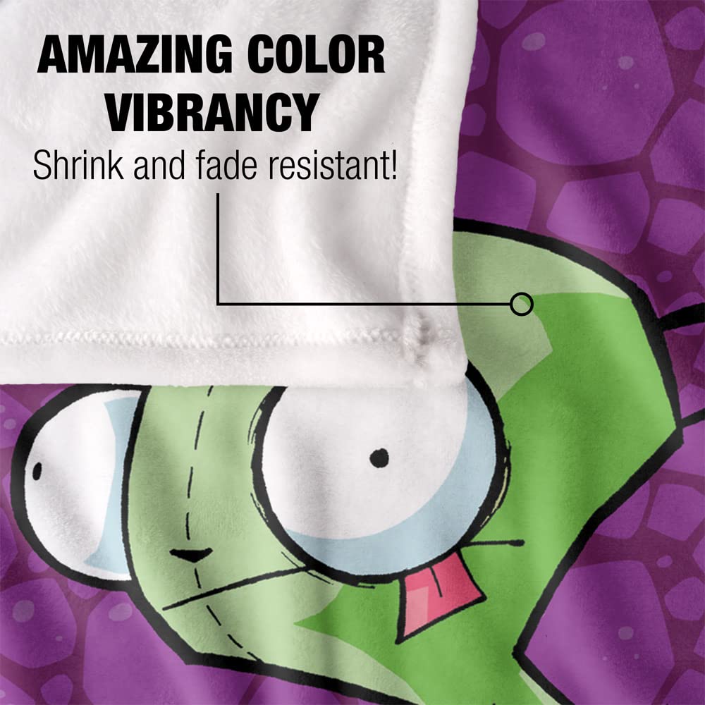 Amazon｜Invader Zim ブランケット 36インチx58インチ 豚に乗る