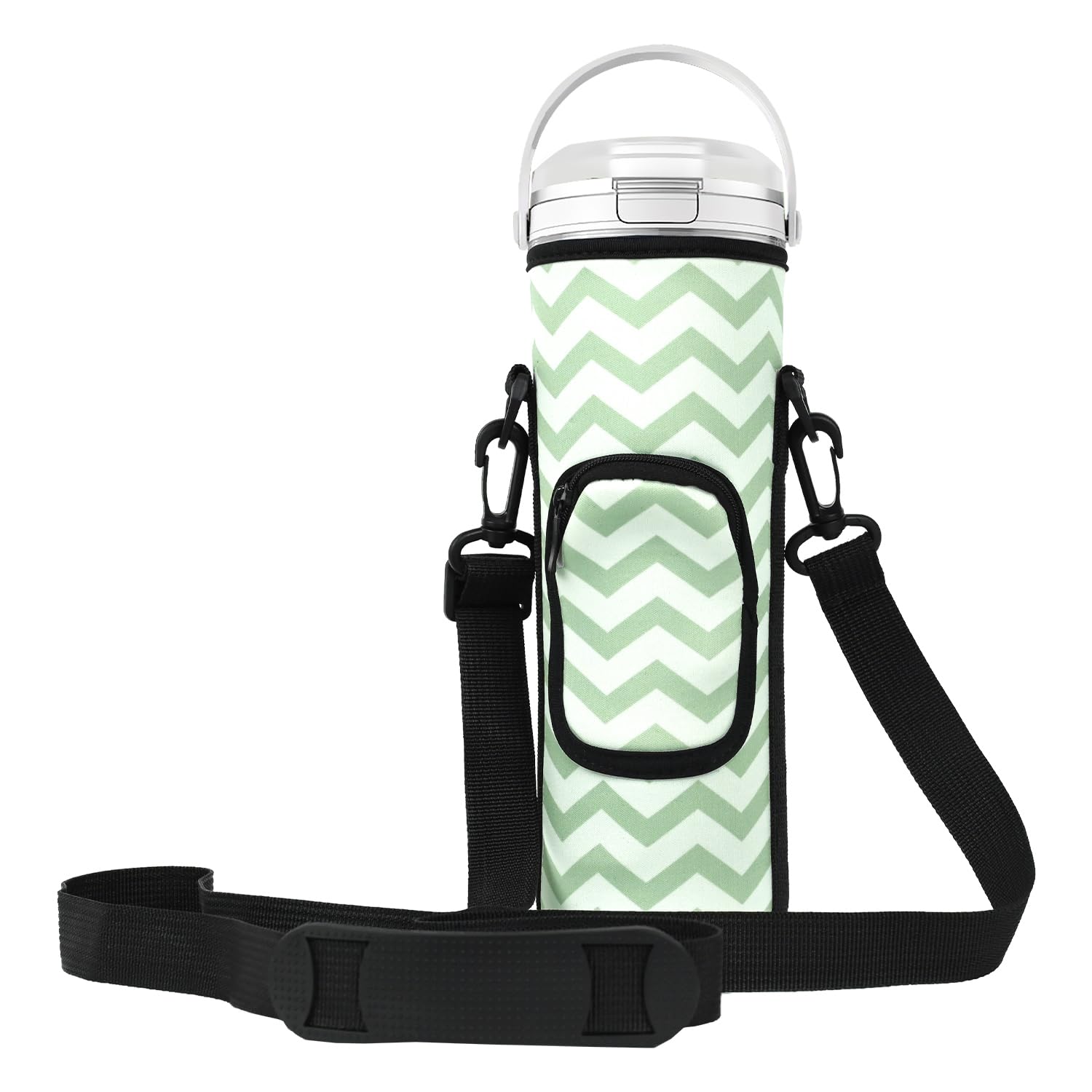 AF-WAN Portable Blender Carry Storage Bag sleeve with Shoulder Strap for Ninja BC151NV/BC51NV/BC151BK/BC151CR/BC151EM/BC151PR/BC151WH 18oz Blast Portable Blender (Grey White)