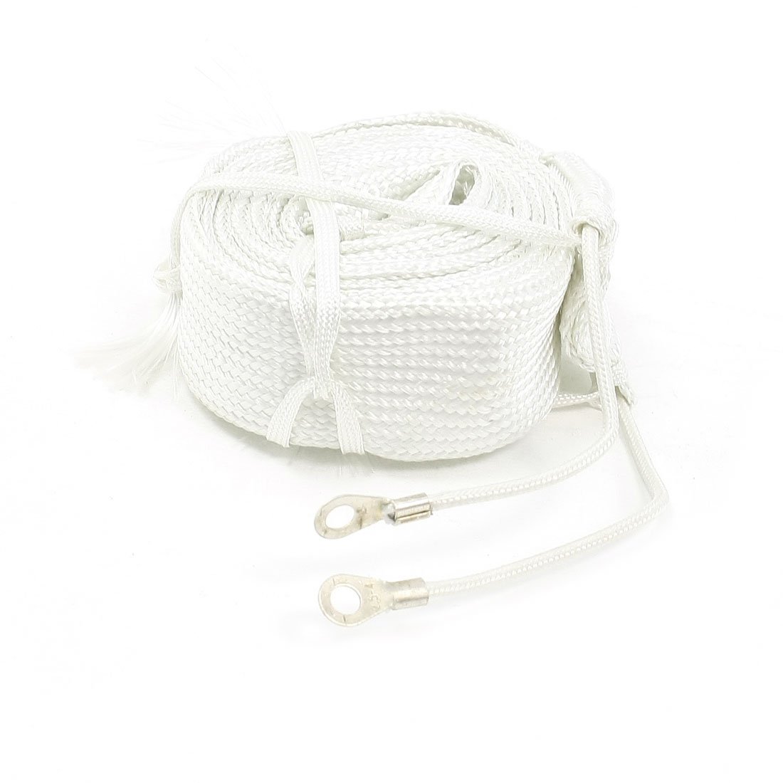 Aexit 220V 100W Electrical equipment 1M Length Insulated High Temperature Resistant Glass Fiber Band White