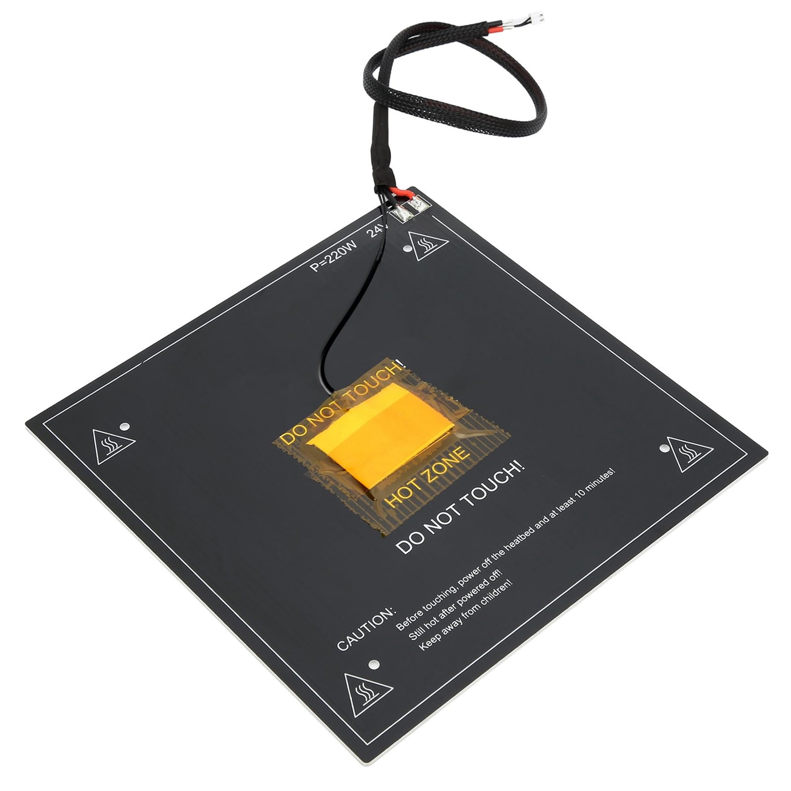 Drukarka Łóżko grzewcze Drukarka 3D Podgrzewane łóżko Gorące łóżko do drukarek Ender 3 Ender 3 Pro Ender 3X 3D Oryginalna część zamienna Podłoże aluminiowe Pokryte miedzią 2