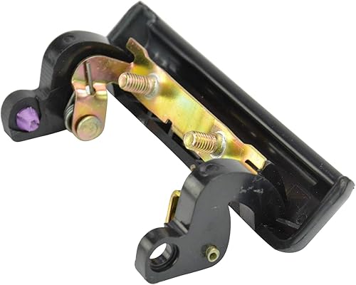 Miniatura 756 de TRQ Manija de puerta exterior delantera izquierda plateada para el lado del conductor compatible con Nissan 370Z 2009-2017