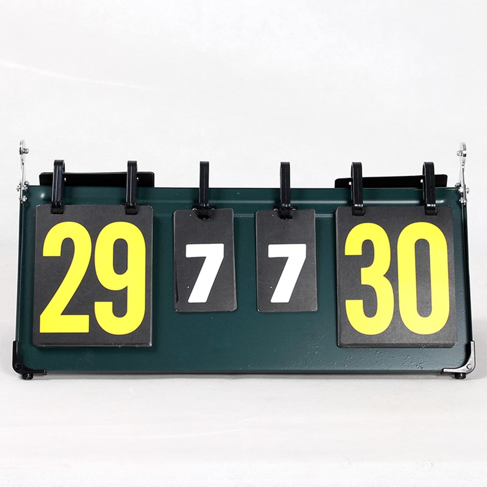 Tableau De Score Sportif Portable - Marqueur Flip à 4 Chiffres Pour Badminton, Ping-pong, Foot, Cornhole - Idéal Matchs Intérieurs/extérieurs