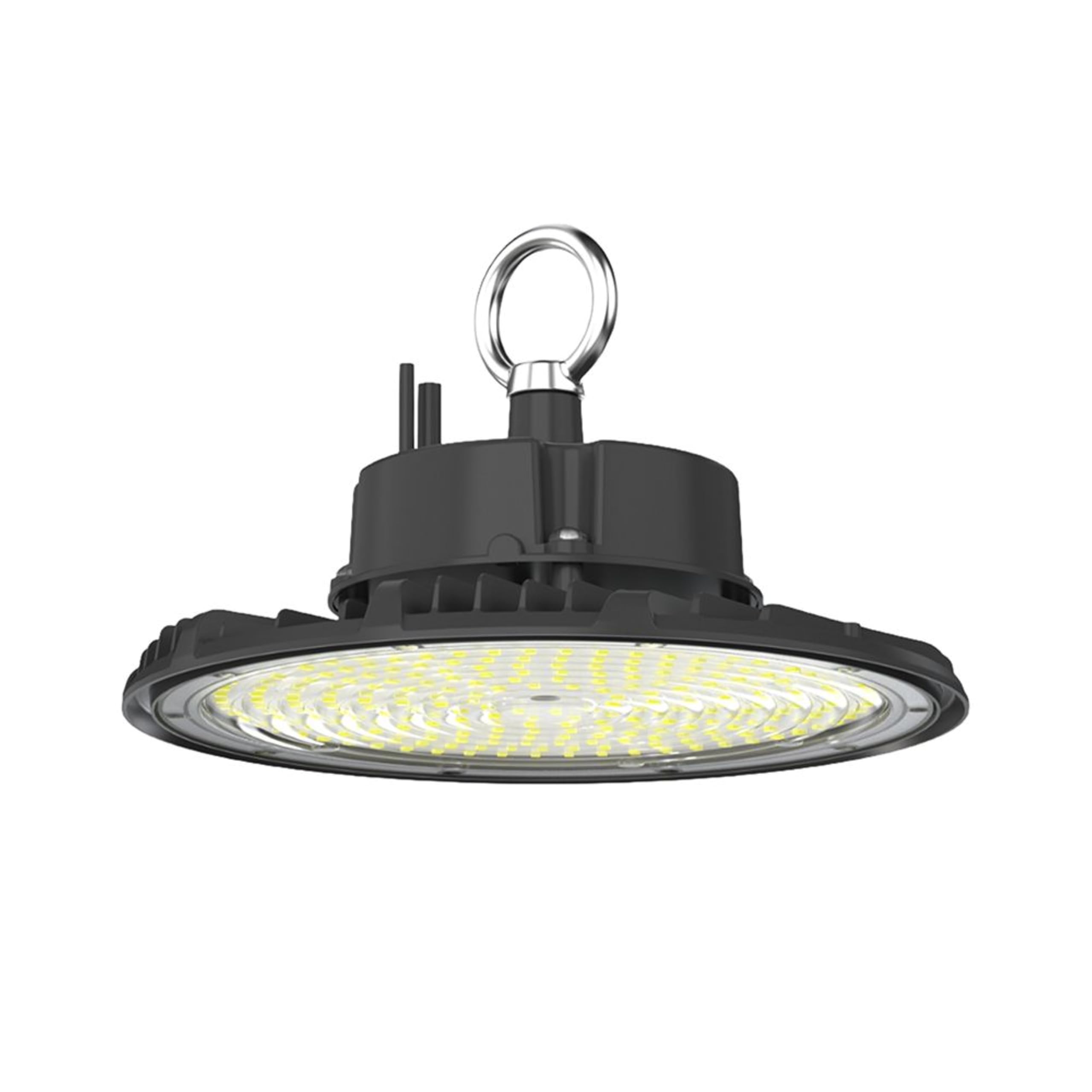 V-TAC 4x Fari Industriali Led UFO potenza 100W - [PRO SERIES - MASSIMA EFFICIENZA ] - Lampada Faro Industriale 15500 lm per Magazzino, Fabbrica, Officina - IP65 - Campana - Luce Naturale 4000K