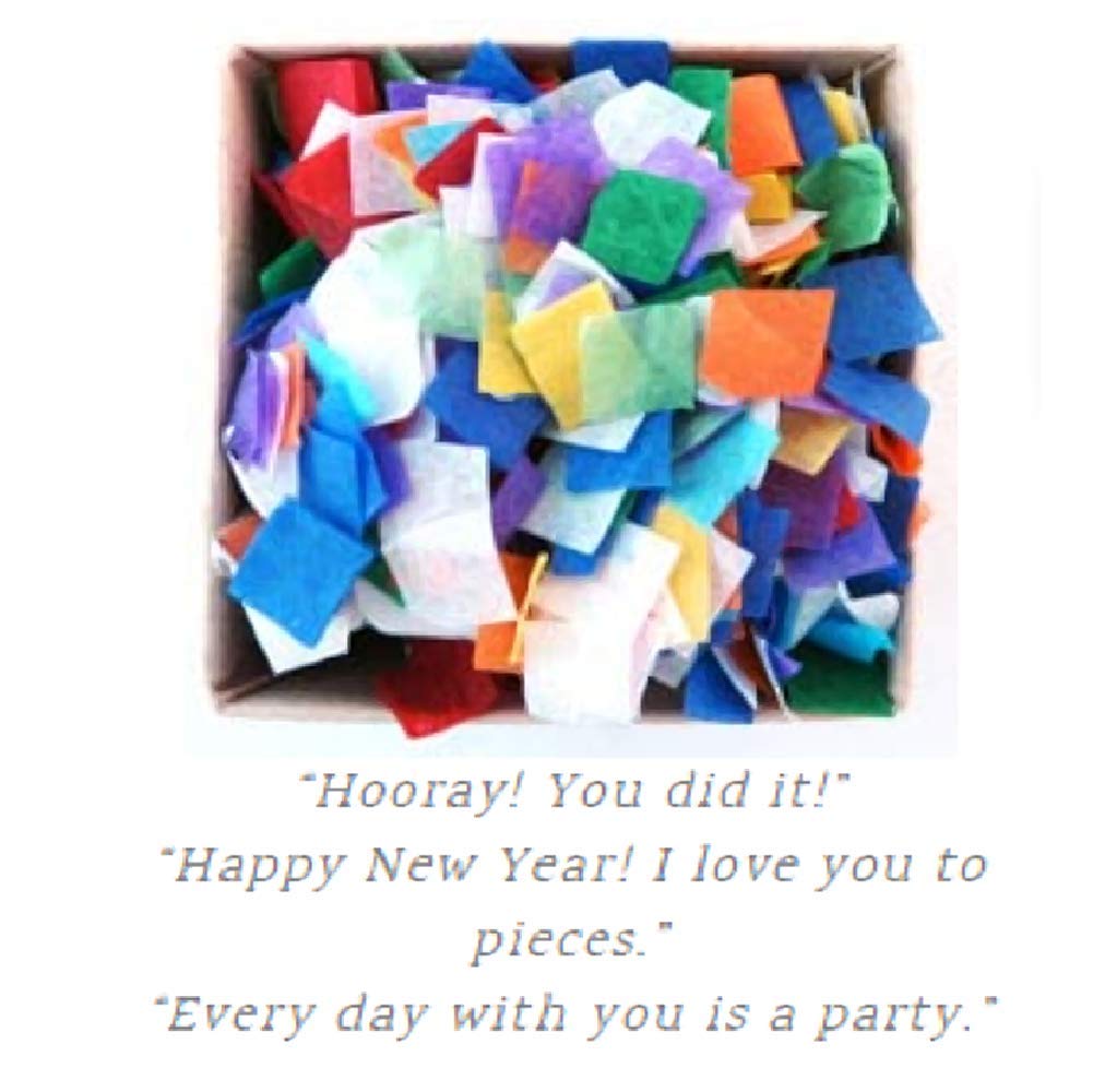 Leafcutter Designs World's Smallest Package - Tiny Gift Parcel (Paper Confetti)