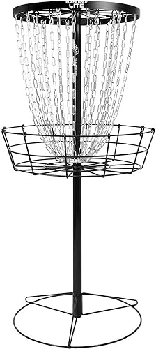 MVP Disc Sports Black Hole Lite - Cesta de golf con disco de 24 cadenas