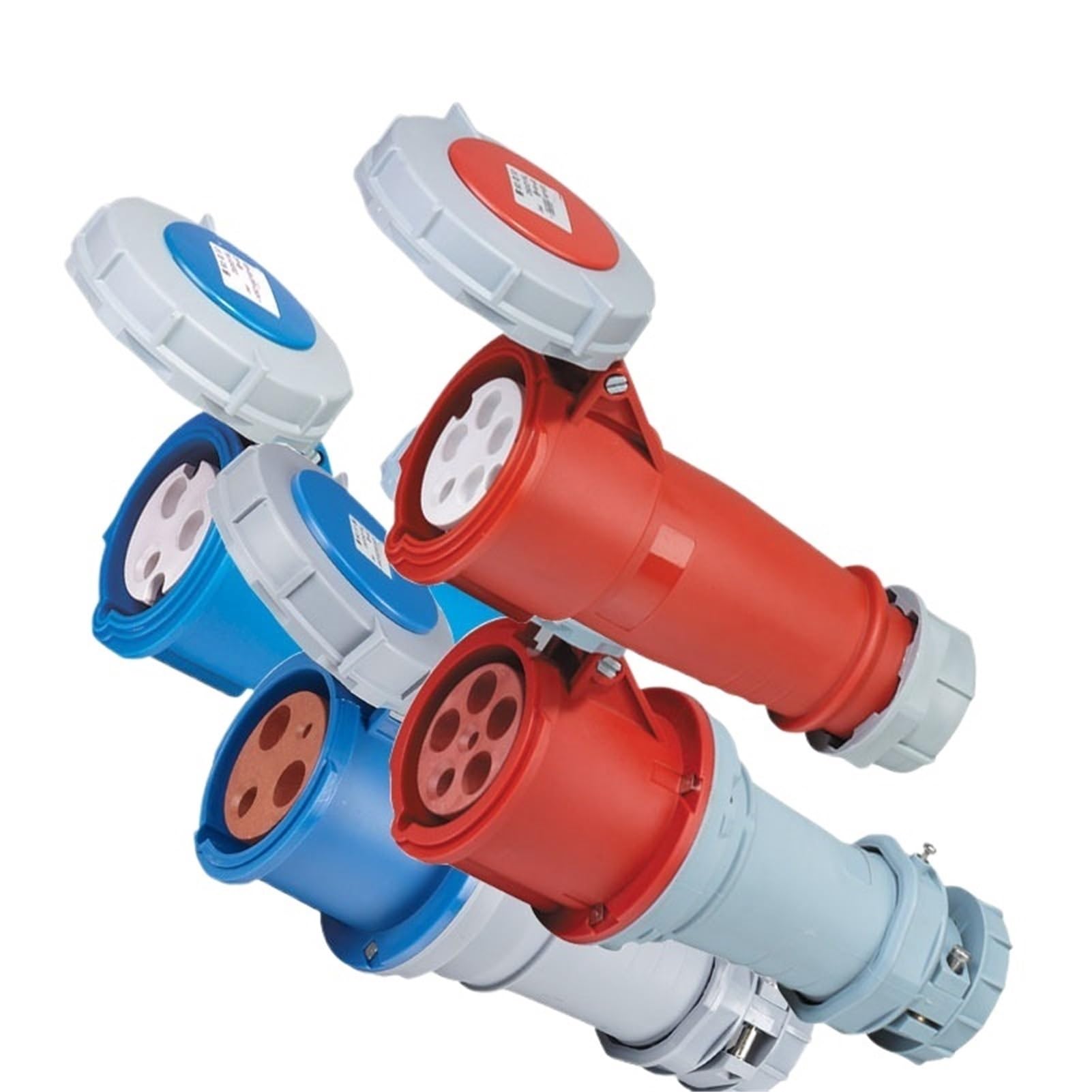 Conector de Enchufe Industrial Resistente al Agua IP67, acoplador Tres Cuatro Cinco núcleos 16a-125A, alimentación aviación(CF-11215P)