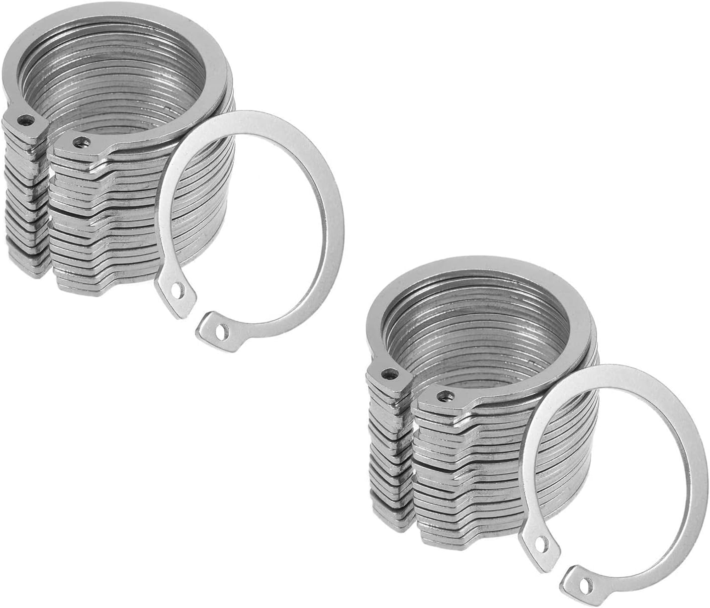 Circlip rings,100 Pcs External Circlips CClip Retaining