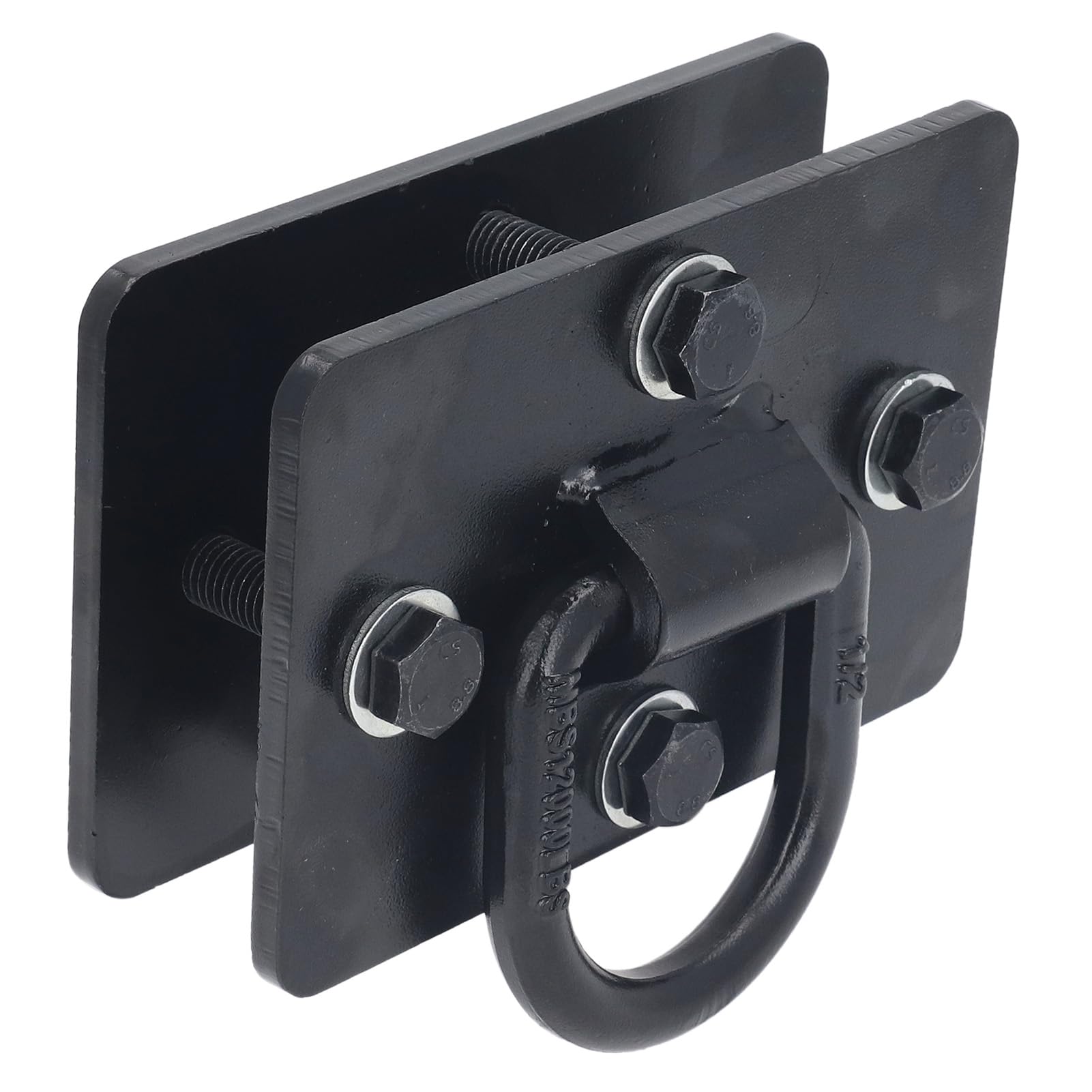 Dioche 2 Anillos en D para Remolques/Anclajes de Amarre Empotrados de 2 Pulgadas con Capacidad de 12000 Libras para Plataforma de Camión y Piso de Remolque