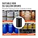 WEIMILOR Drum Heater,Industrial Grade/Weather Drum Heating Blanket,Gallon Drum Heater Fixed Thermostat 150℉,Insulated Band Heater Pail Heater Barrel Heater,200L