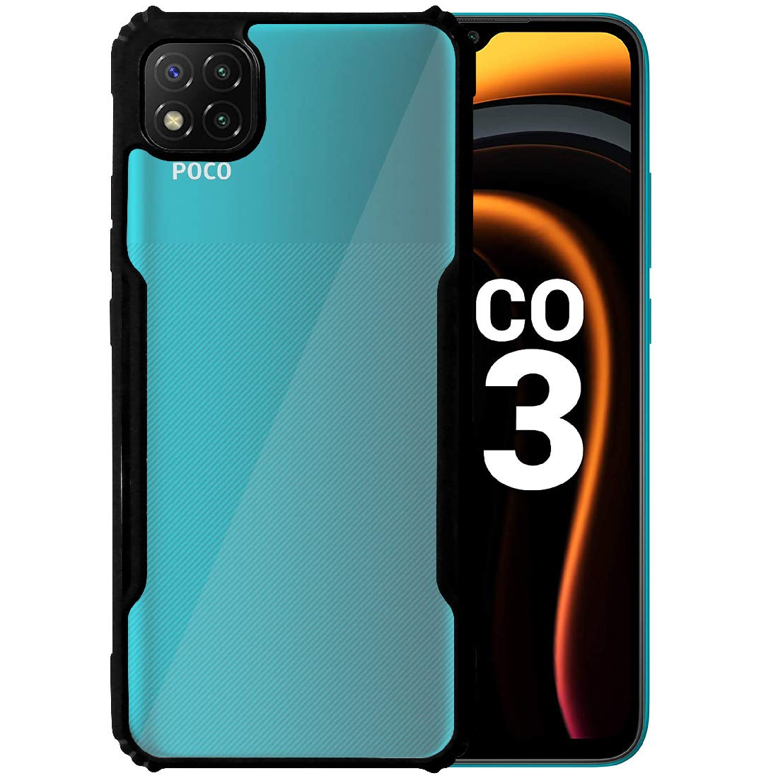 Casotec Basic Case for Mi Poco C3 (Silicone_Black) (B08WLMPKMN) Amazon Price History, Amazon Price Tracker