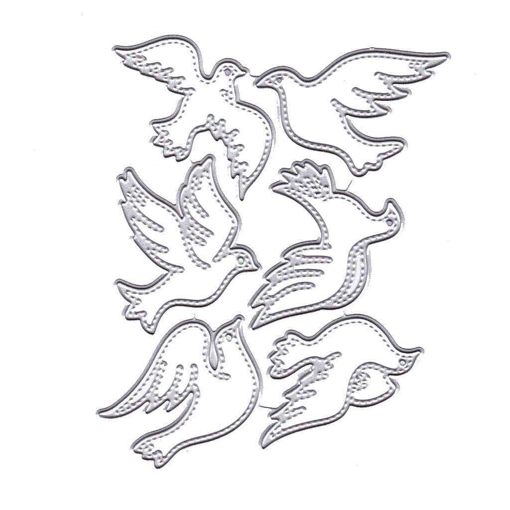 Hredwep for Metal Cutting Dies Stencil Scrapbooking Album Stamp Paper Card