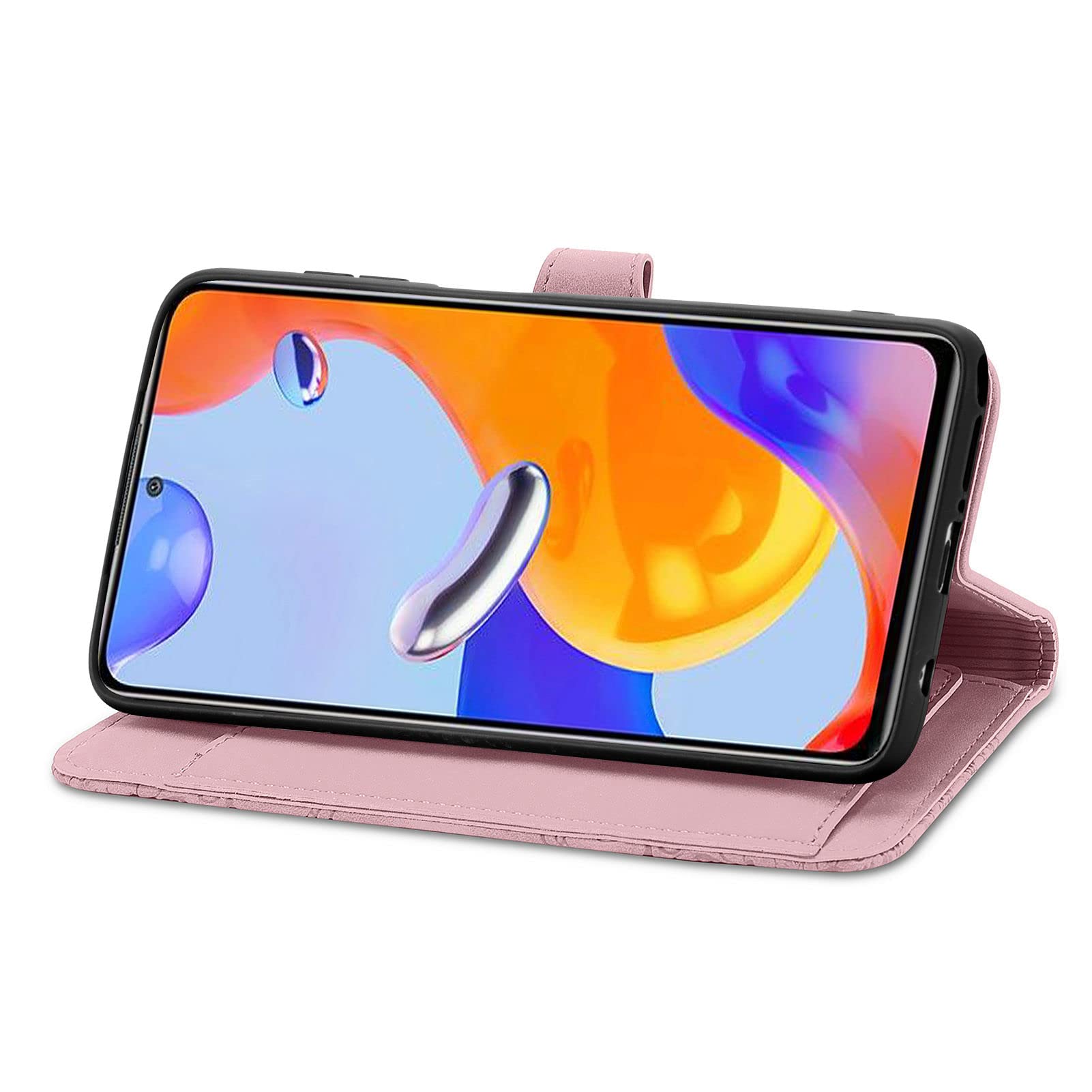 NEXCURIO Custodia a Libro Cover Portafoglio per Xiaomi Redmi