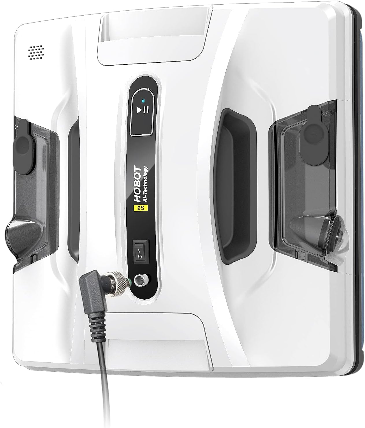 2S Window Cleaning Automatic Robot with Ultrasonic Water Spray, Intelligent Cleaning, AI Smart Route Plan, Dual Replaceable Water Tanks, and Control via Smartphone or Remote