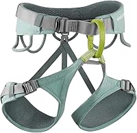 Edelrid Jayne Climbing Harness Medium Dolphin - Comfortable A-Shape All-Rounder for Gym, Crag & Mountaineering