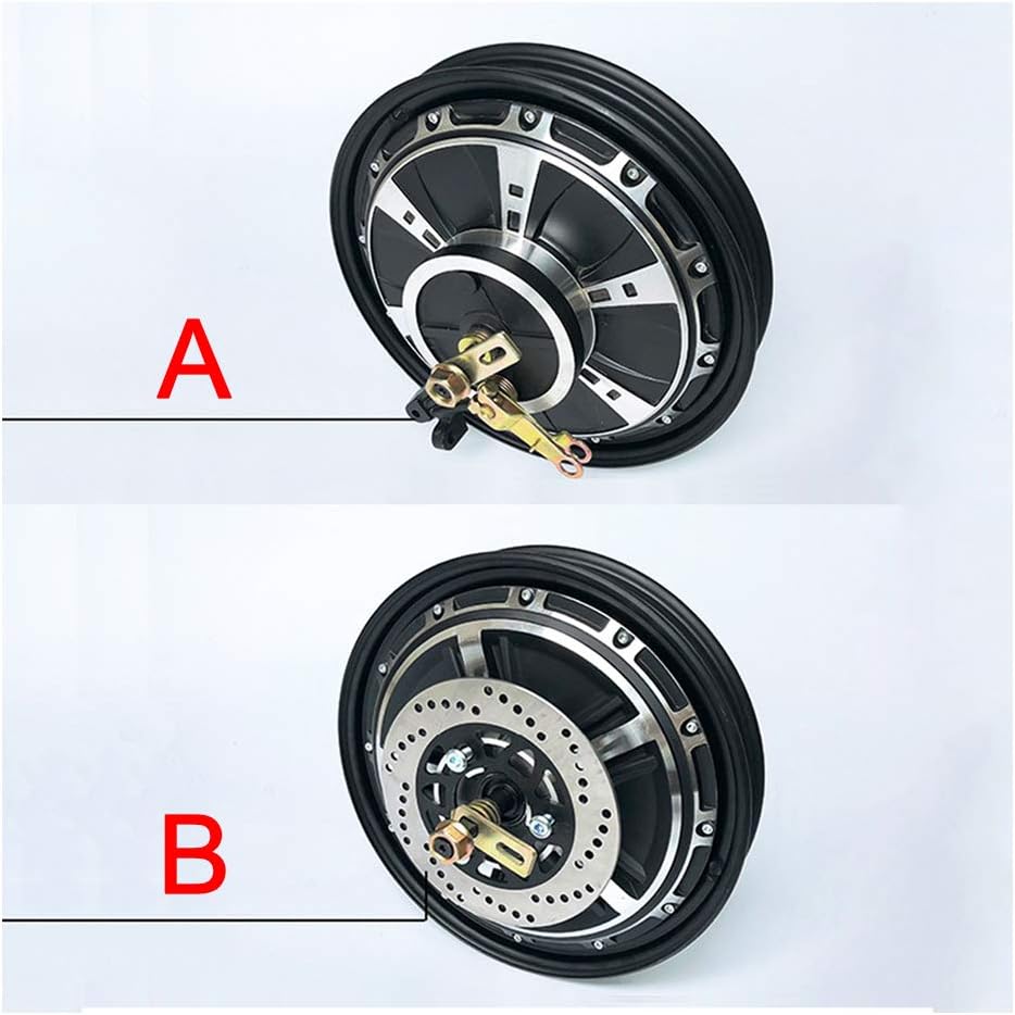 Electric Scooter Accessories, 16-inch 800W High-Power Brushless Hall Wheel Silent and Waterproof Motor, Suitable for Hig