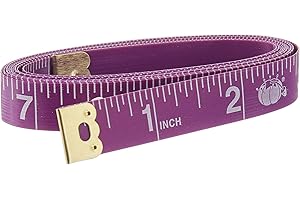 Dritz 60-inch Purple Measuring Tape with 1/2-inch Width