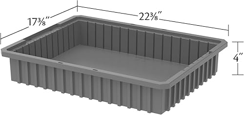Miniatura 5 de Akro-Mils 33224 - Caja de plástico para separador 87 x 169 x 169 x 39 in transparente