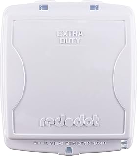 2 Gang Wht Outdoor Cover