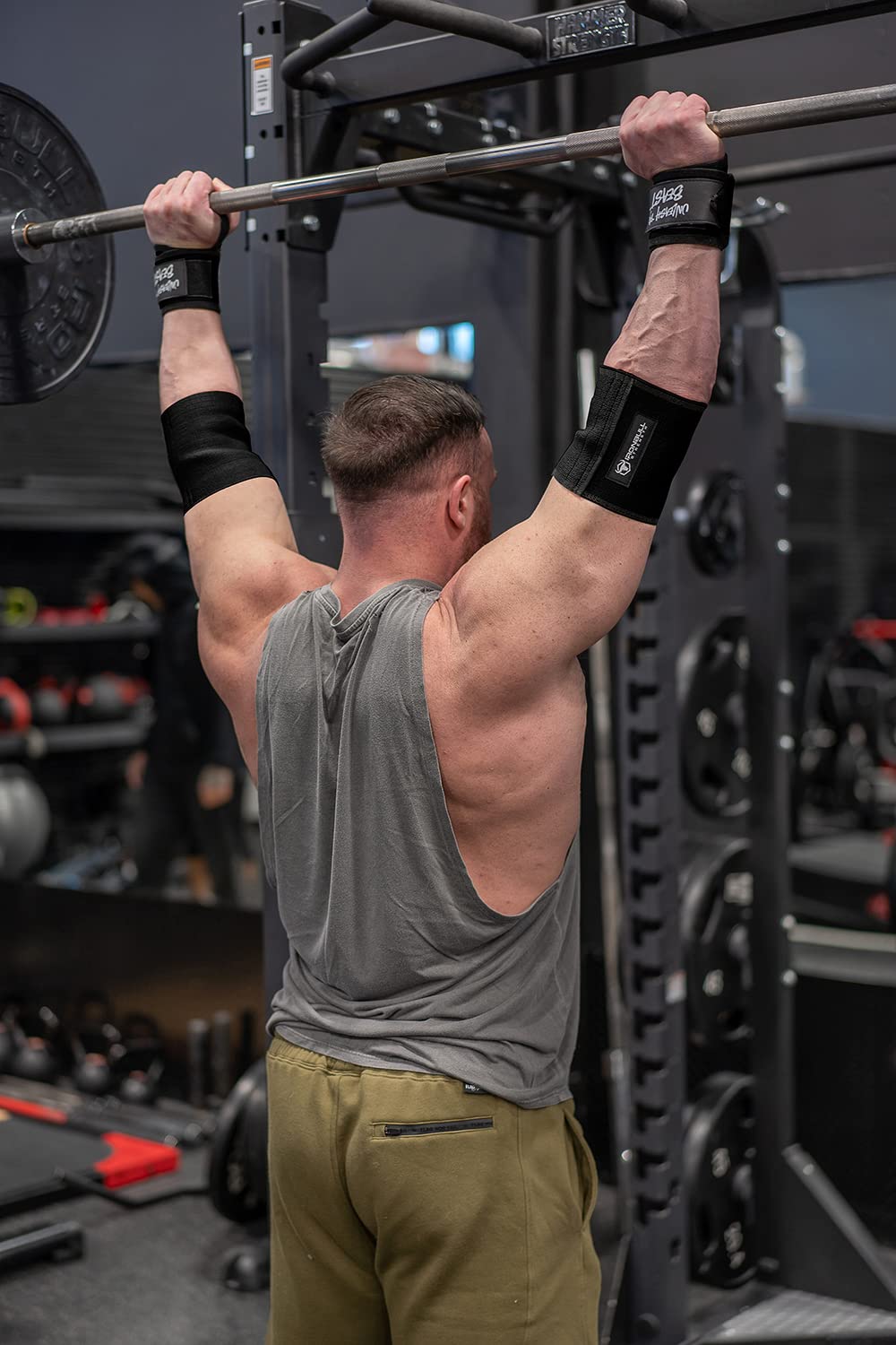 Amazon.co.jp: ウェイトリフティング用リストラップ (IPF、USAPL、USPA