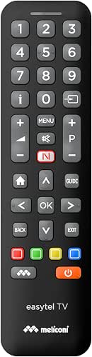 Meliconi | Telecomando universale per tv Easytel TV NEW -