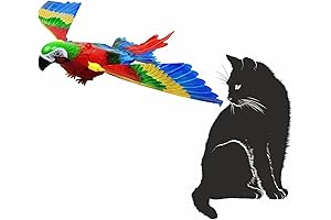 Electric Cat Toy Simulated Parrot Interactive Toy