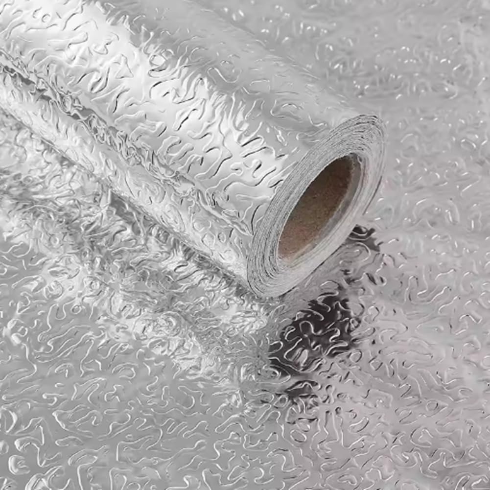 CTRLZS Papel Tapiz Para Cocina Waterproof Peel and Stick Wallpaper Back Splash for Kitchen Peel & Stick A 40cmx 5m