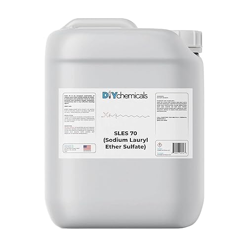 Miniatura 8 de DIYChemicals  Sulfato de éter laurílico de sodio de alta pureza al 70% (SLES) (medio galón)