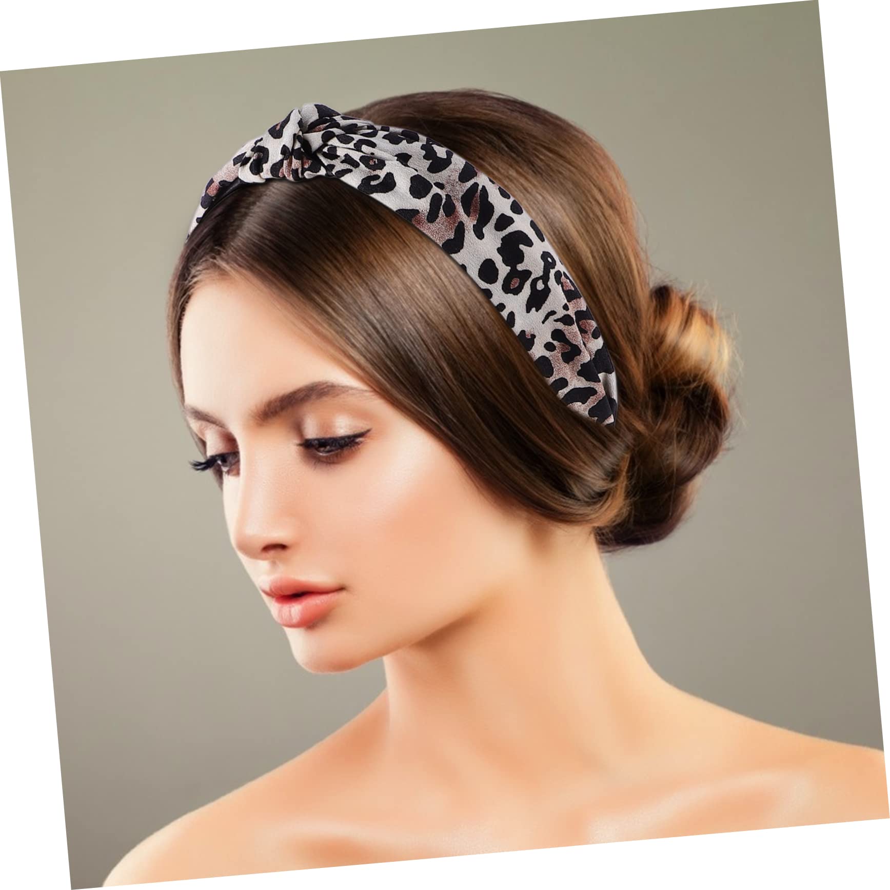12pezzi Fasce Per Leopardate Da Ampie e Comode Per Donne e Ragazze Accessori Eleganti Per Acconciature Quotidiane e Occasioni Speciali