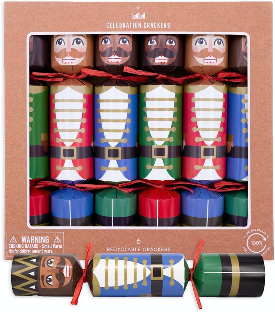 Celebration Crackers Kraft Tray FSC Mix Eco Christmas Crackers Tray