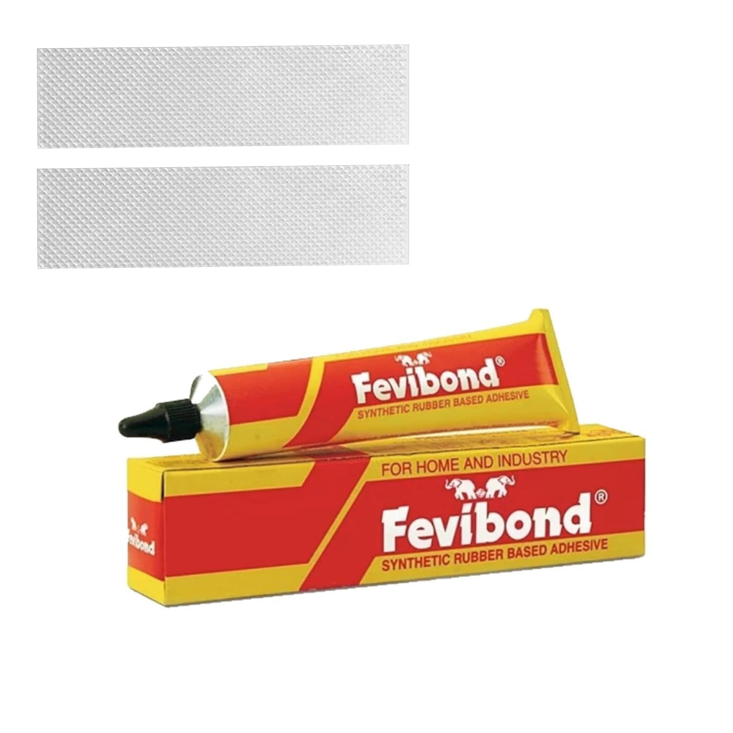 Cricket Bat Toe Guard Glue Set – Strong Durable Bond for Wooden Bats | Easy Application with 2 Sandpapers (White)