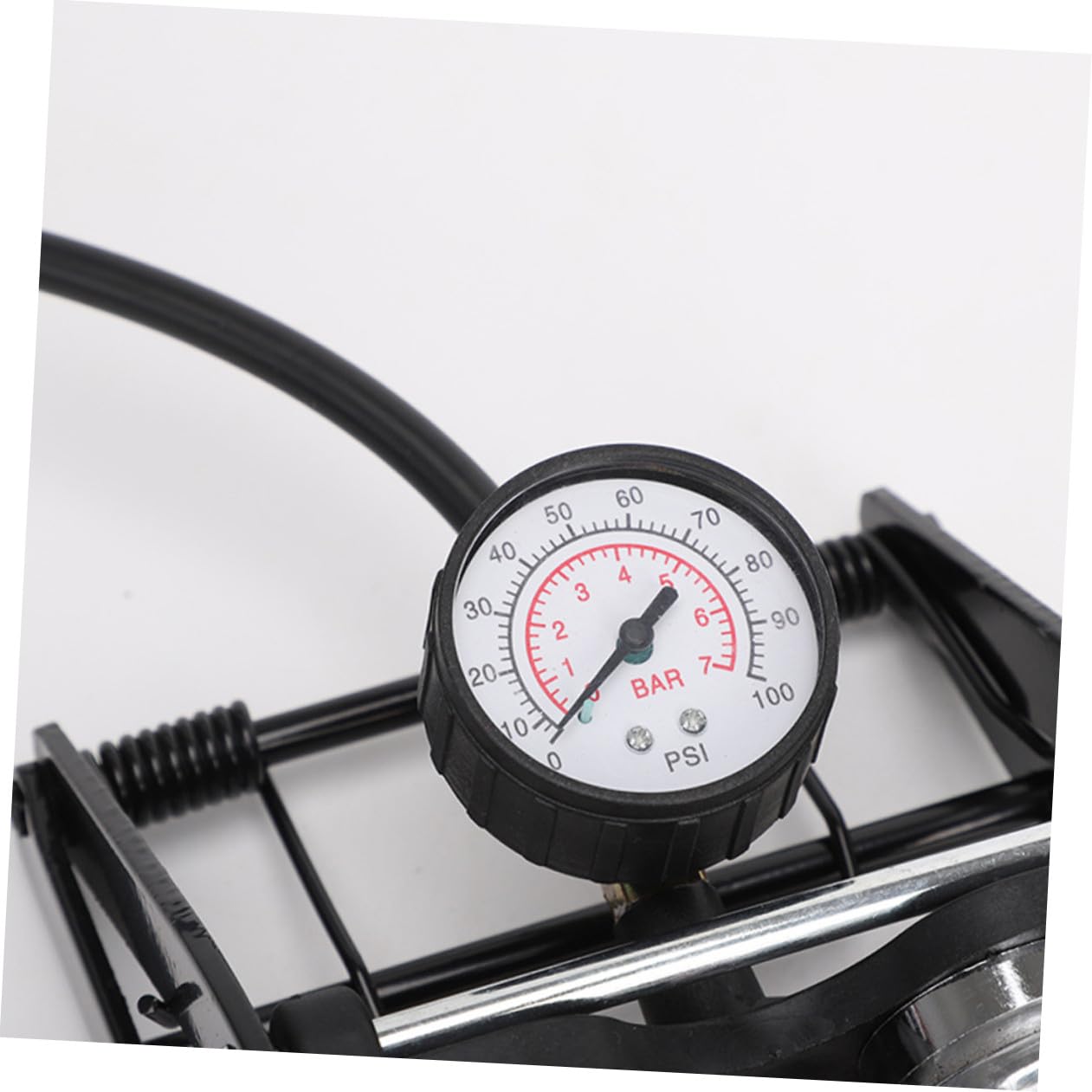 UKCOCO Fußpumpe für Fahrrad tragbare Luft Inflator Fahrräder Mini-Fußpumpe Pedalluftpumpe Luftdruck der Pedale Fahrrad Luftdruck