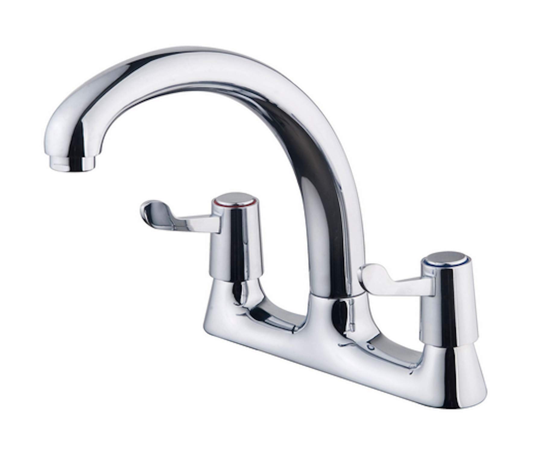 Galleny Chrome Finish Kitchen Deck Mixer tap