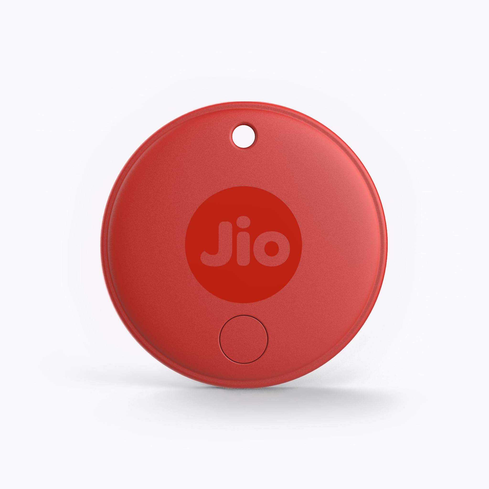 JioTag (2nd Generation) (Red) - Android or iOS Compatible IP64 Rated Worldwide Item Finder for Keys, Wallets, Luggage, Gadgets and More |1+1 Year Battery | No SIM Needed-image-4