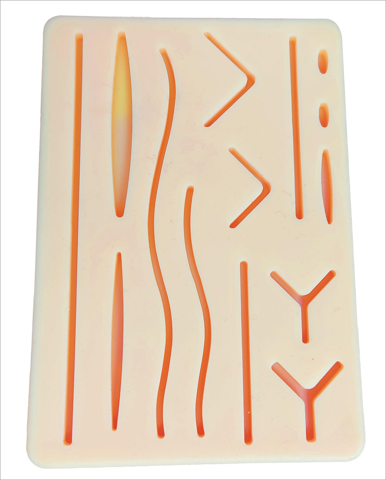ZX | Suturing Practice Pad with 14 Cuts - 3 Layers for Medical Students (B0D678VBLL) Amazon Price History, Amazon Price Tracker