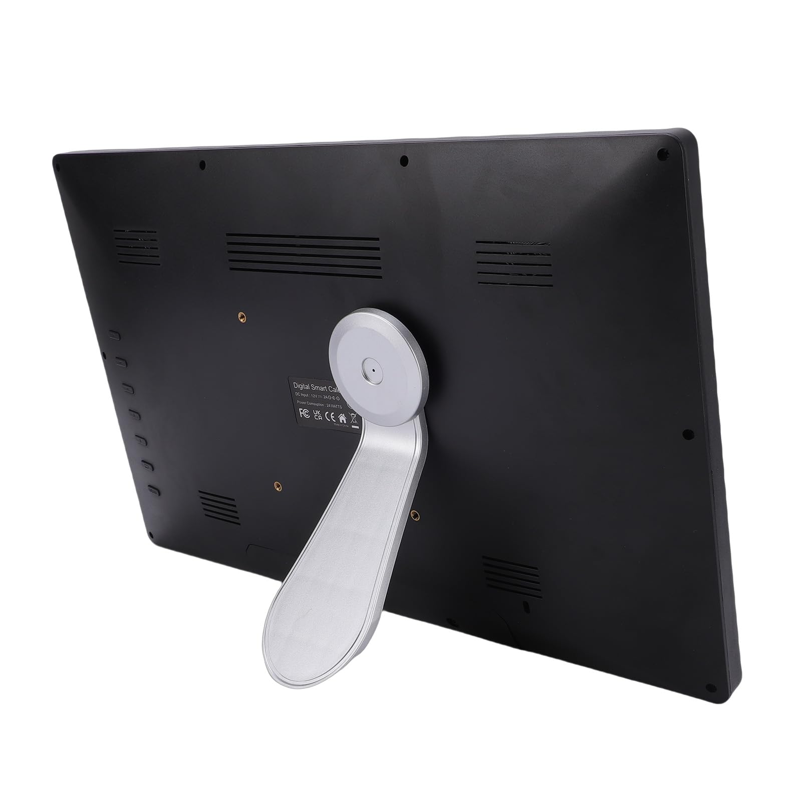 Eujgoov Calendario Digital 17.3 Pulgadas Planificador Familiar Inteligente Pantalla Táctil Tabla de Tareas con Sincronización WiFi para (Enchufe de la UE 100-240V)