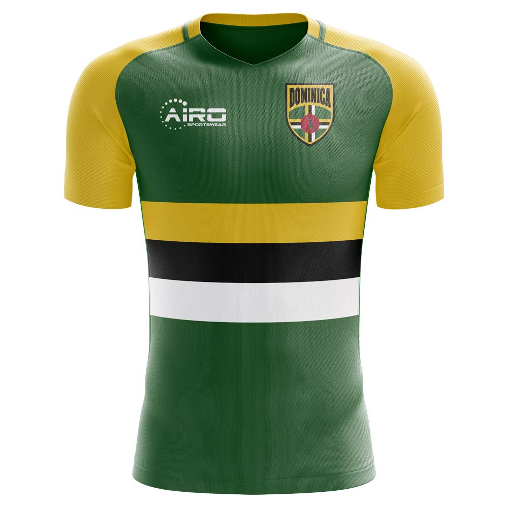 Airo Sportswear 2018-2019 Dominica Home Concept Football Soccer T-Shirt