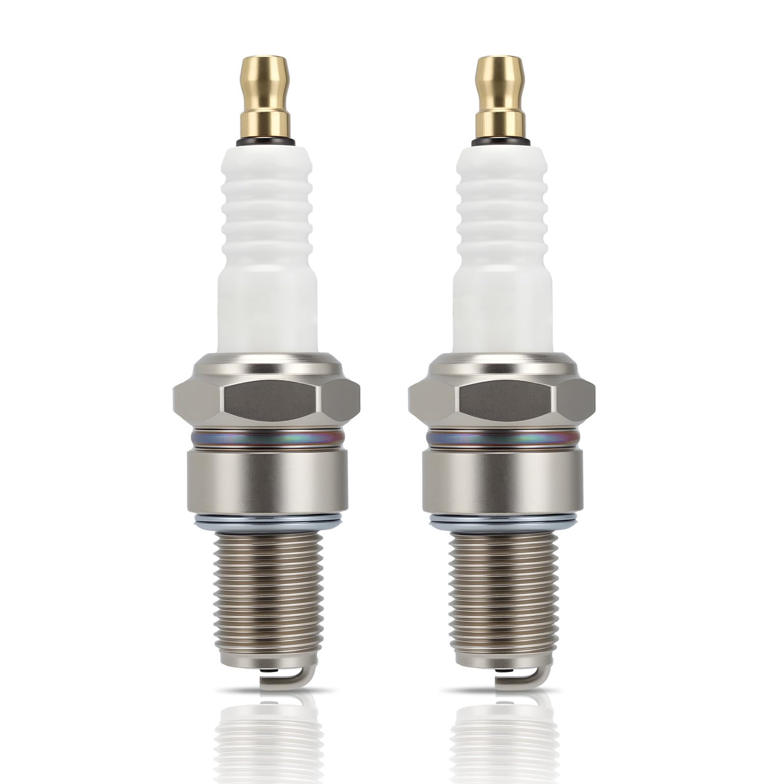 Hipa BR8ES Spark Plugs for NGK BR8ES 5422