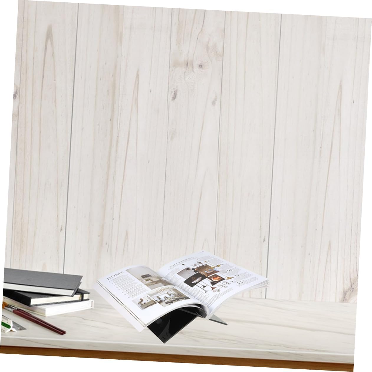 Acrylic Book Stand Display Holder for Albums Newspapers