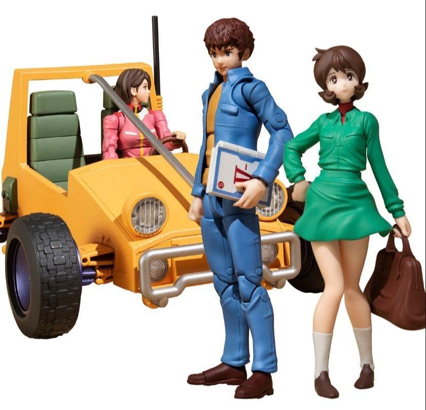 gmg ガンダム　ランバ・ラル隊　アムロ＆フラウ　一般兵士＆バギーセット　初回 Amazon.co.jp: G.M.G地球連邦軍アムロ&フラウ ジオン公国軍