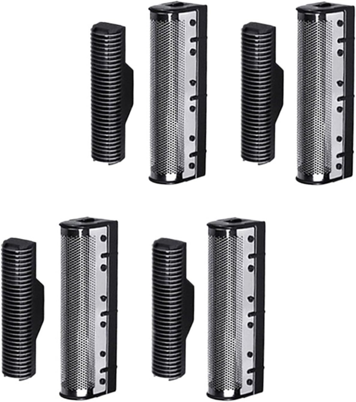 Compatible for Kemei， KM-1102，Electric Shaver Blade Razor Blade Net Replacement of Shaver Blade Accessory(2 Sets)