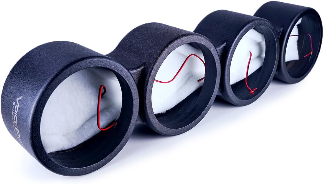 Menace Audio® VOICEPOD® Quad (4) 8" Empty Midrange Enclosure