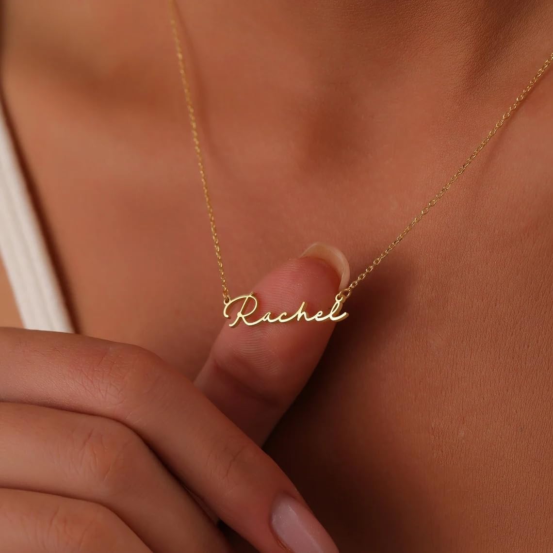 personalized name necklace gift idea - personalized name necklace