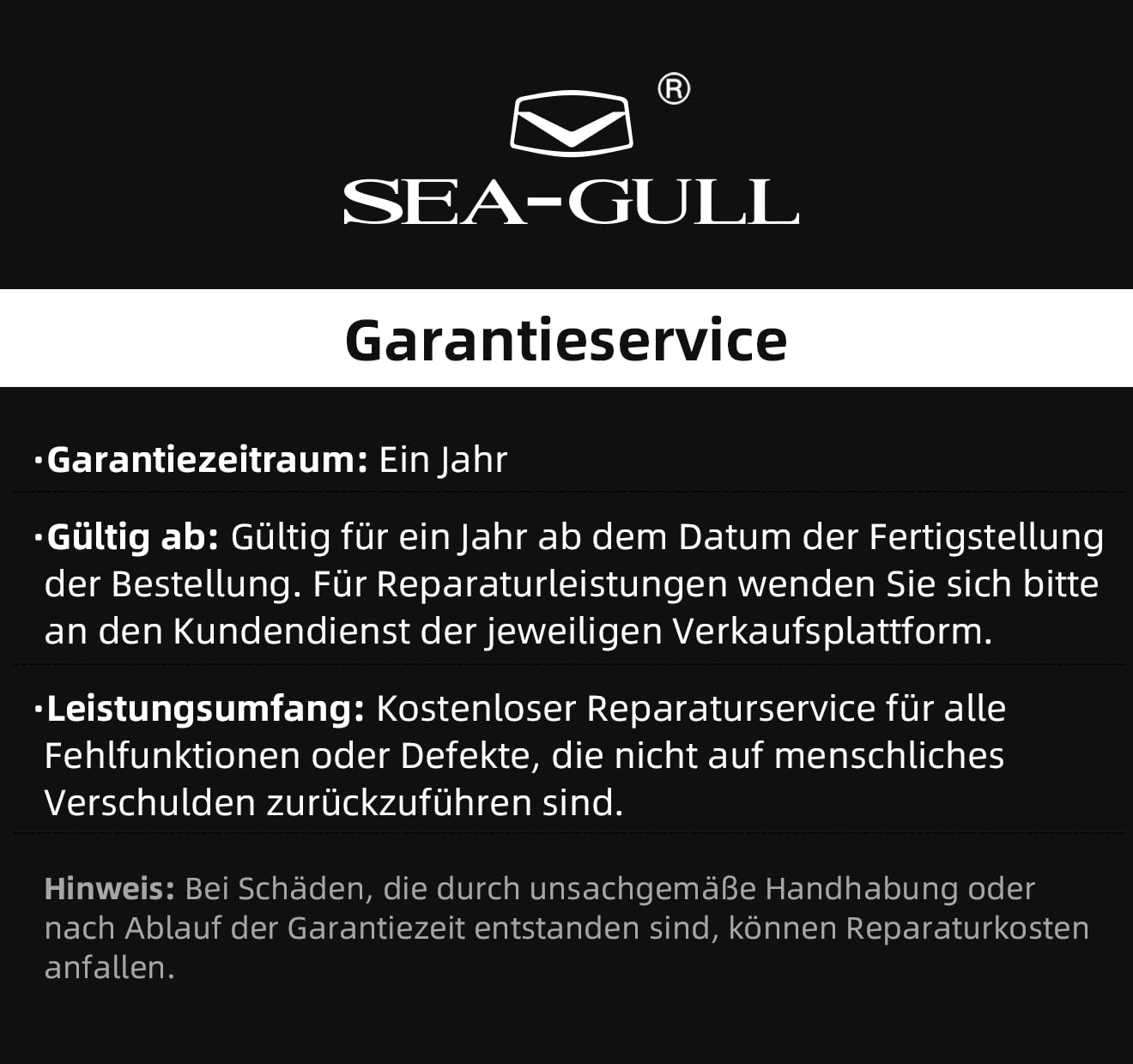 Seagull Herren Mechanische Armbanduhr 1963 Luftfahrt Chronograph Pilot Mechanische Uhr Handaufzug GD 1963 International Edition ST1901