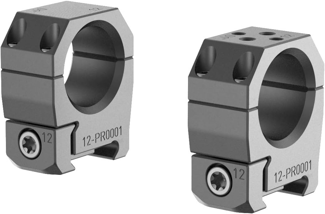 MK Machining Audere PSR Scope Rings | Rifle Accessories | Compatible with Any 1913 or NATO Rail