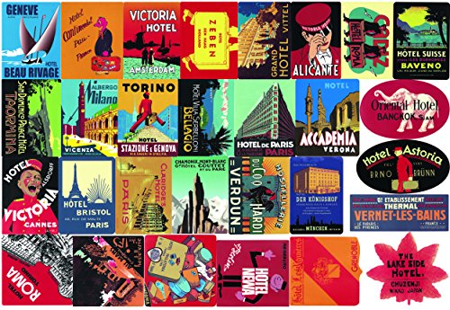 Mengo Buy Sticker Pack (56-Pcs) Hotel Style Graffiti Sticker Decals Vinyls for Laptop,Kids,Teens,Cars,Motorcycle,Bicycle,Skateboard Luggage,Bumper Stickers Hippie Decals Bomb Waterproof