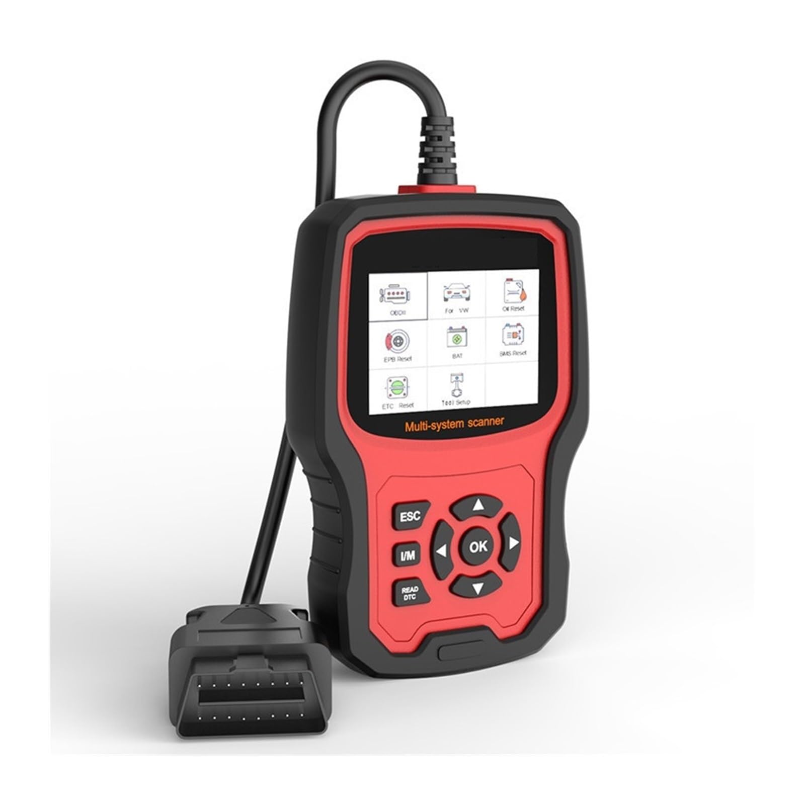 VD700 OBD2 Scanner Lettore di Codici for Auto Strumenti scansione diagnostica del Completo Ripristino 'Olio, Prestazioni stabili