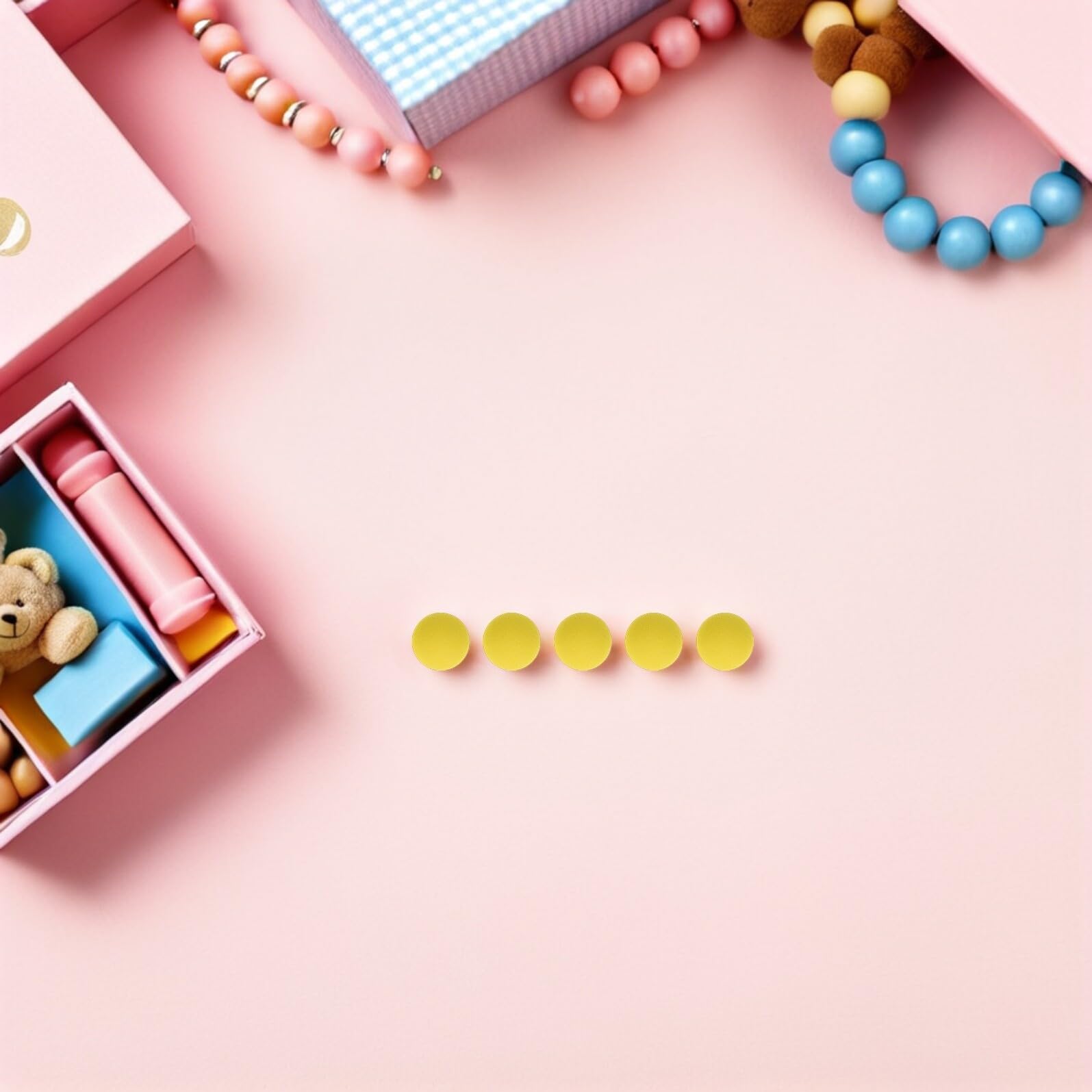 Mipcase 50 Palline Di Schiuma EVA Morbide Gialle Per Blaster Giocattolo – Proiettili Sicuri E Leggeri, Ricarica Per Giochi Di Tiro